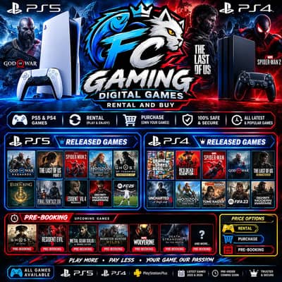 PS4 and ps5 game available for purchase