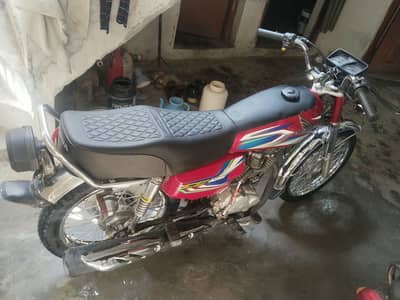 Honda 125 2022 Model Islamabad Number Urgent Selling