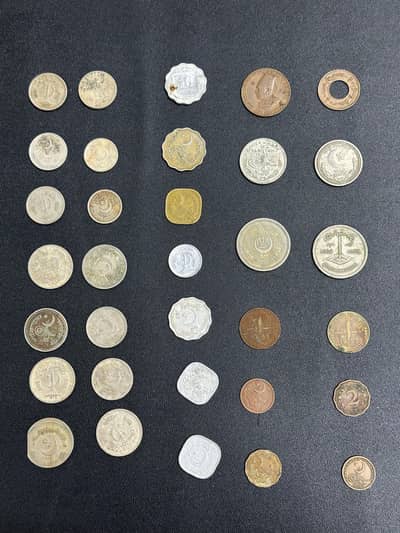 Old Pakistani coin's