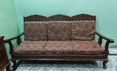 3+1+1 Sofa Set + Bed for Sale – Good Condition