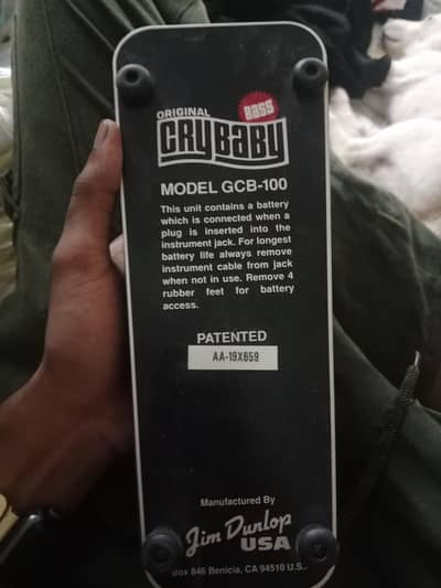crybaby bass pedal