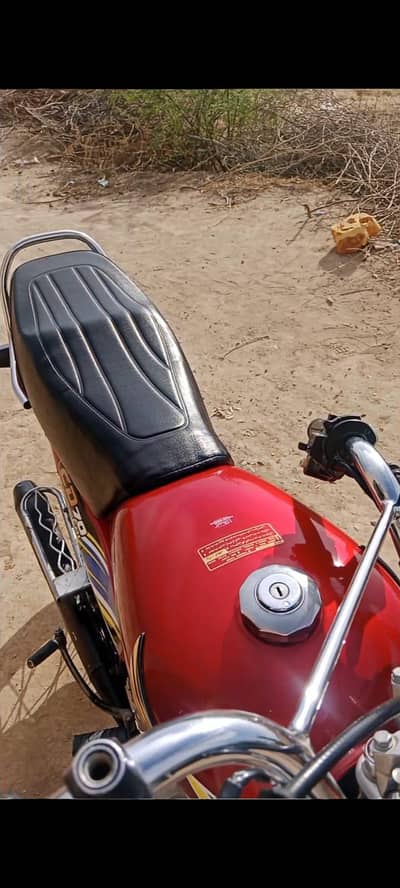 Honda CD 70 2021 Model Number AHX 6381 Excellent Condition