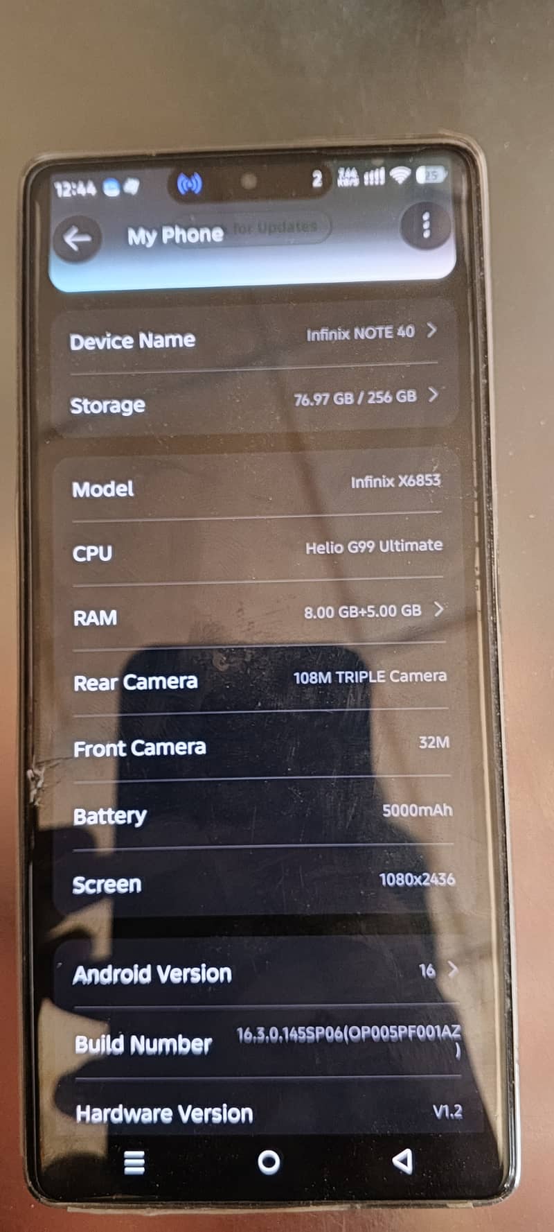 Infinix Note 40 6