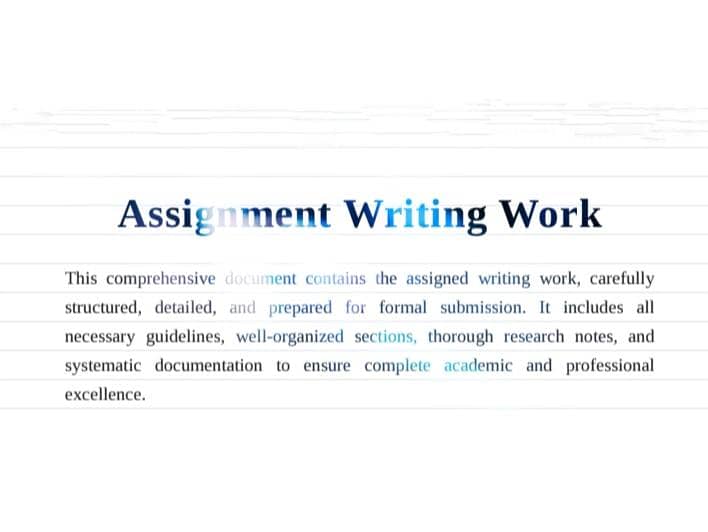assignment writing 0