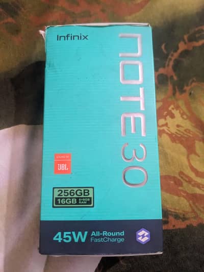 Infinix note 30 8+8/256