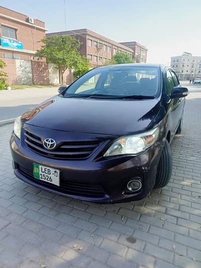 Toyota Corolla XLI 2013