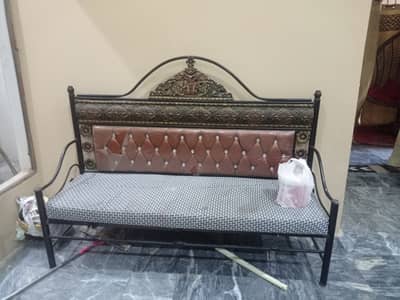 Iron pipe sofa good condition
