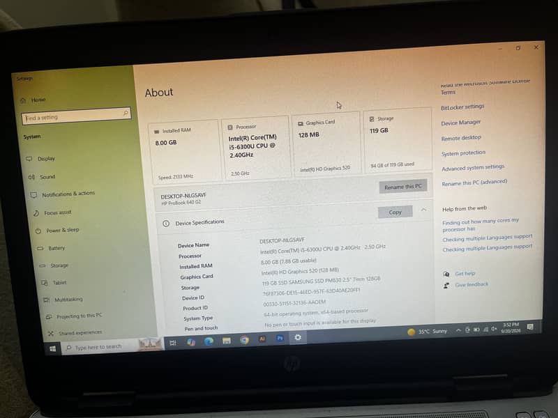Hp probook 2