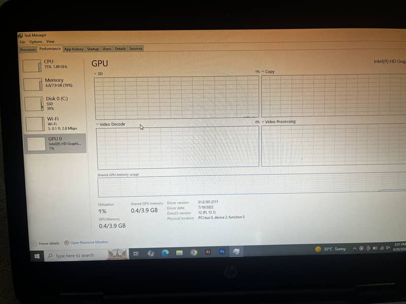 Hp probook 3
