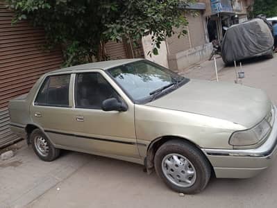 Hyundai Excel 1993 private number