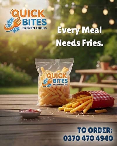 premium quality frozen fries and snacks every meal needs fries.