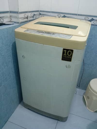Haier automatic washing machine for sale 7.5 kg