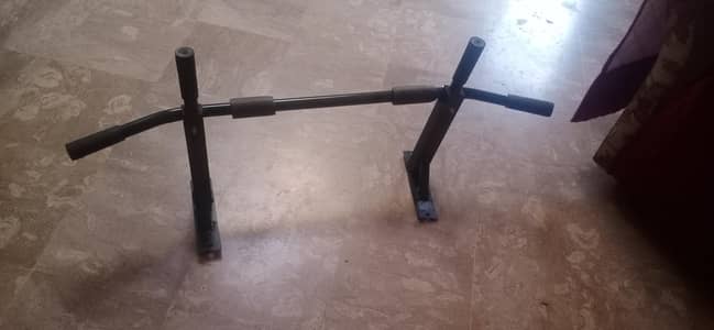 pullup bar with bolts. New sturdy material