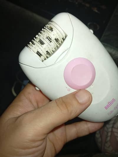 braun silk hair removal machine