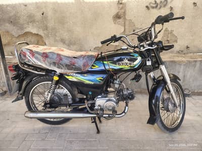 Unique 70cc 2025 Model | Only 3,500 KM | Neat & Clean