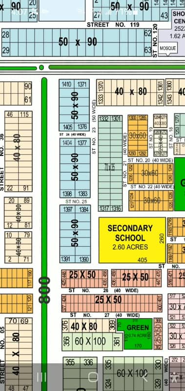 1 Kanal Double Road Residential Plot for Sale in Sector G 14/4 Islamabad