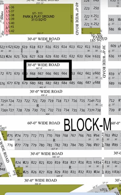 Naya Nazimabad Block -M 120 SQ YD Residential Plots available For Sale