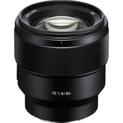 Sony FE 85mm F1.8 Full Frame Portrait Lens – Brand New
