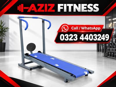 Manual treadmil/runing machine/Gym machine in lahore / Gym Sale