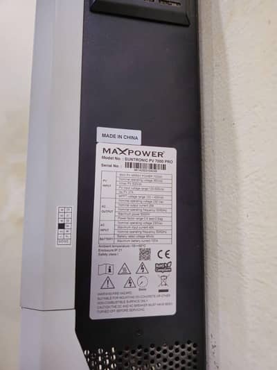 Max power hybrid inverter pv 7000 pro 6 kilowatt