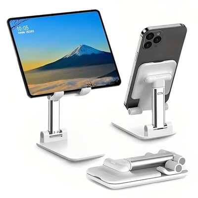Adjustable Foldable Phone & Tablet Stand | Desktop Holder