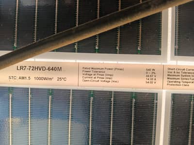 solar panel & inverter