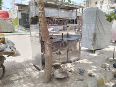 Burger counter & golgappa counter