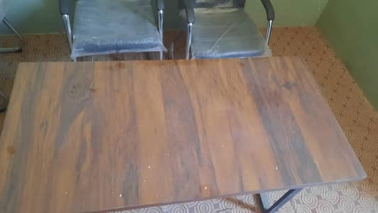 wooden table only table
