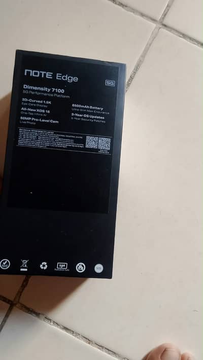 Infinix note edge 16gb to 256gb