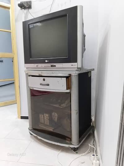 TV with trolley