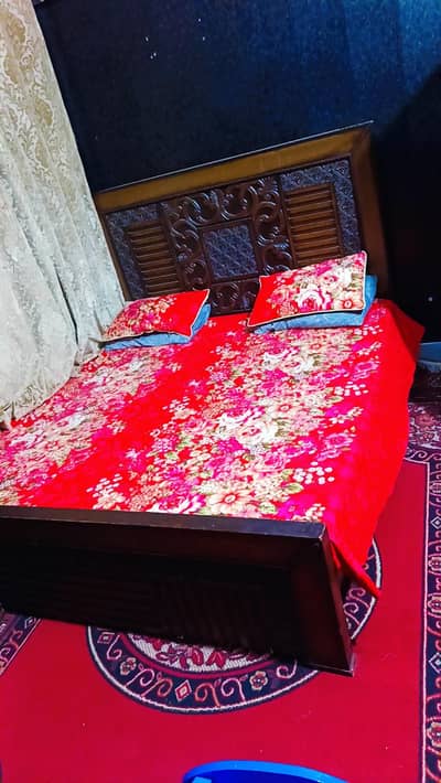 King bed Wooden