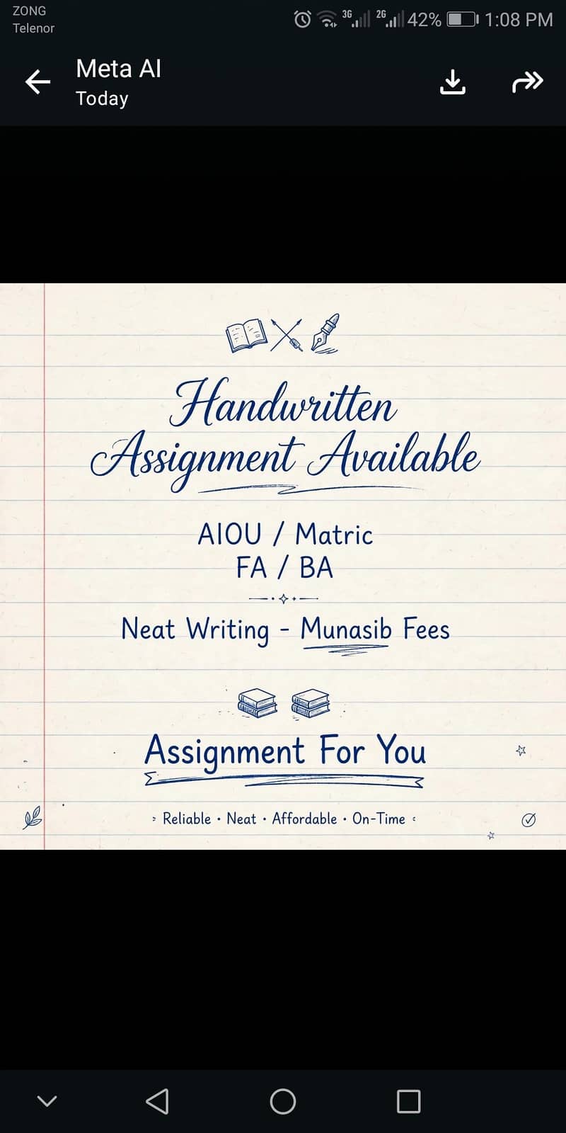 Assignment for you 0