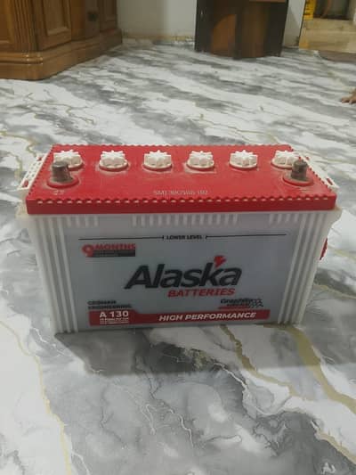 Alaska battery 100 amp 15 plates for sale