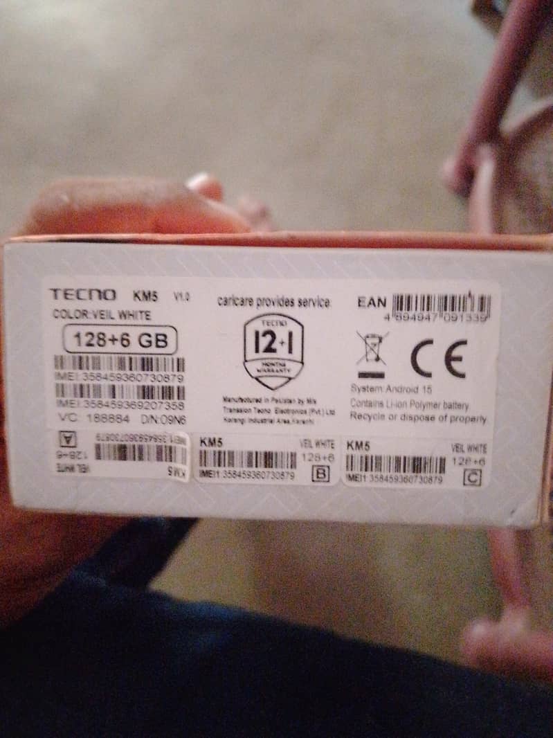 Tecno 40c 6