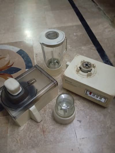 Vintage National Multi-Function Kitchen Appliance Set (Made in Japan)