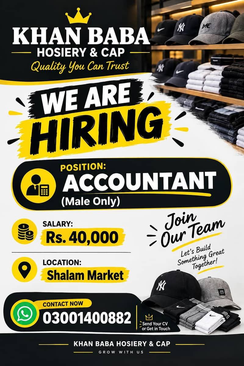 Need accountant 0