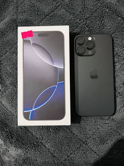 Apple iPhone 16 Pro Max with complete box