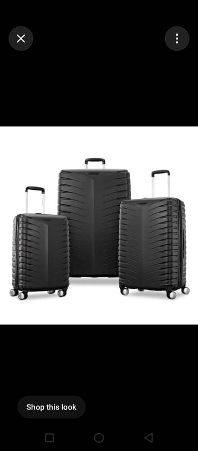 Premium Fiber Luggage – Samsonite & President