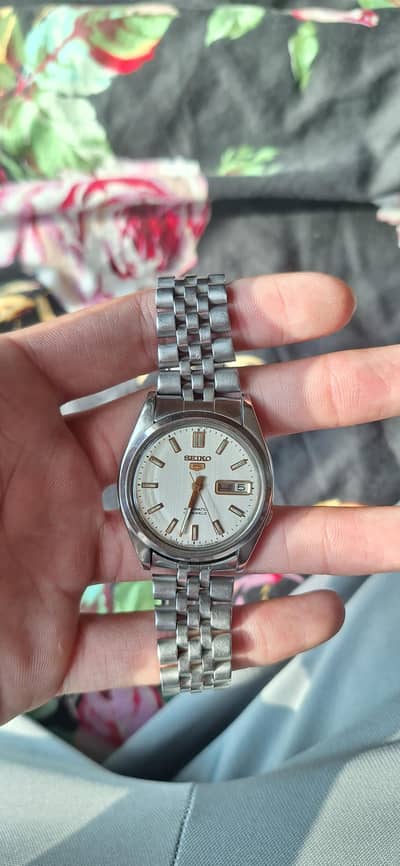 vintage Seiko 5 Automatic movement