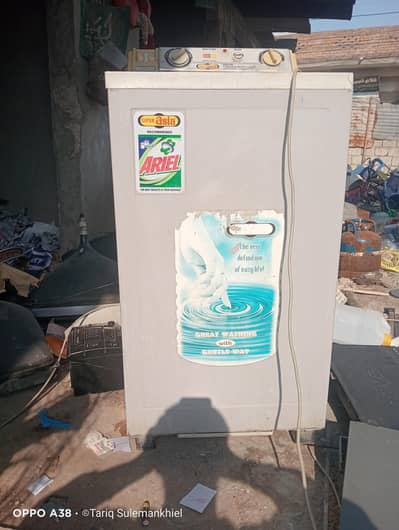 Super Asia Washing Machine - Single Tub - Working Condition - Wana