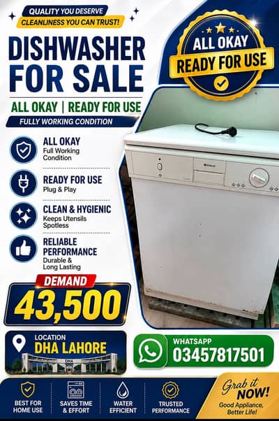 Dishwasher urgent sale