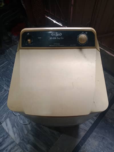 Super Asia washing machine second hand in good condition