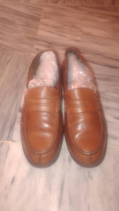 Original GEOX Italian Leather Loafer-vibram sole