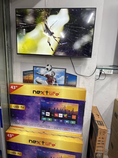 43 INCH QLED TV NEW BOX PACK 3. YEAR WARRANTY O3228O83O6O