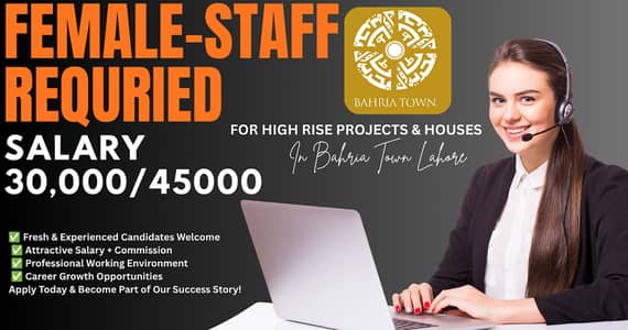Female Staff Required For Real Estate Projects For Calling & Meta Lead