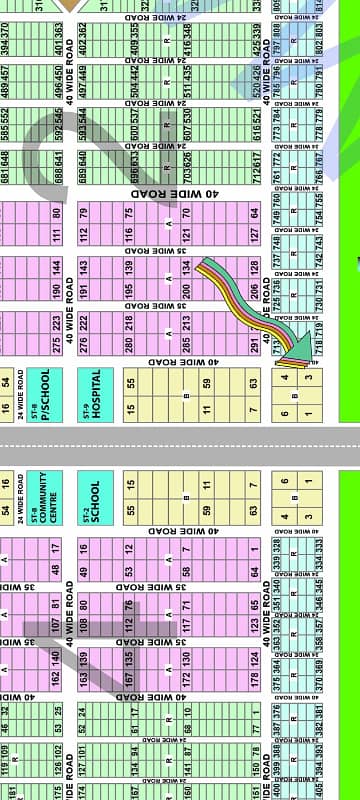 240 Square Yard Plot For Sale In Block 2 And 4 Saadi Garden Scheme 33 Karachi