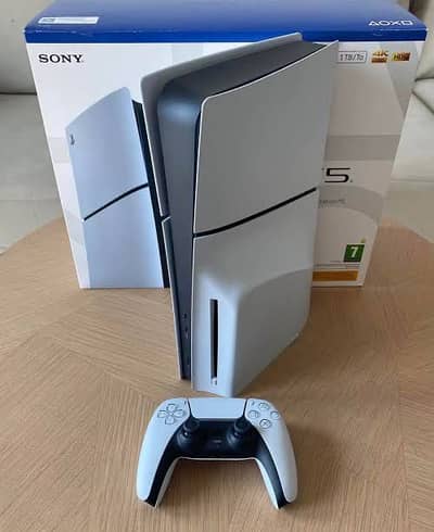 Playstation 5 slim disc edition for sale slightly used
