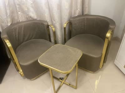 Coffee set ( 2 sofa 1 table )