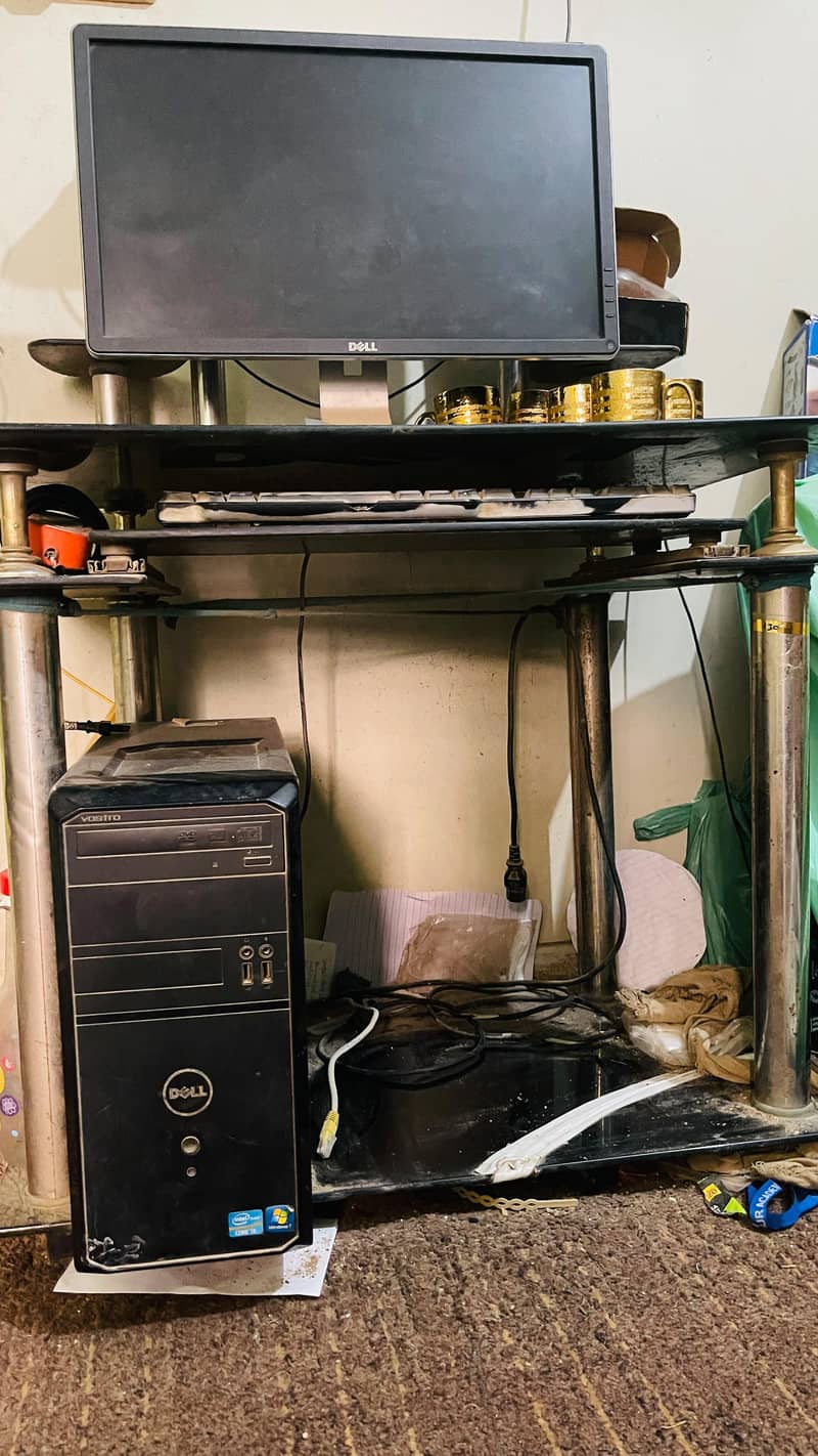 complete setup for sale/ LCD / CPU and table - Computer Components ...