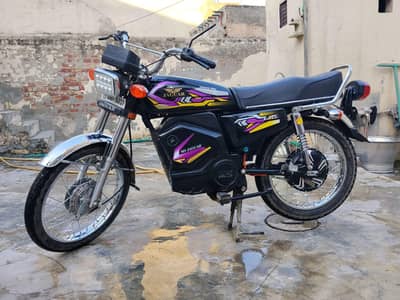 MS Jaguar E-125 Electric Bike For Sale – Excellent Condition